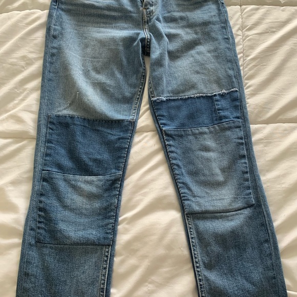 Levi’s vintage high rise skinny size 28 - patches - Picture 2 of 16